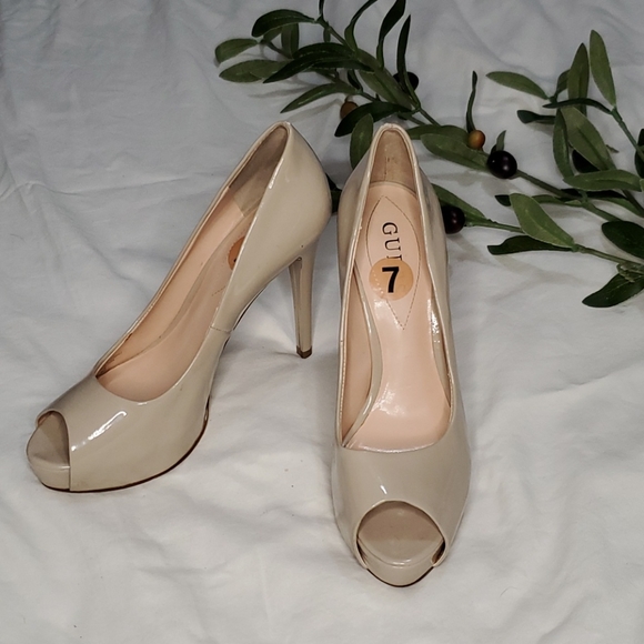 Guess Shoes - Guess beige stilletos size 7